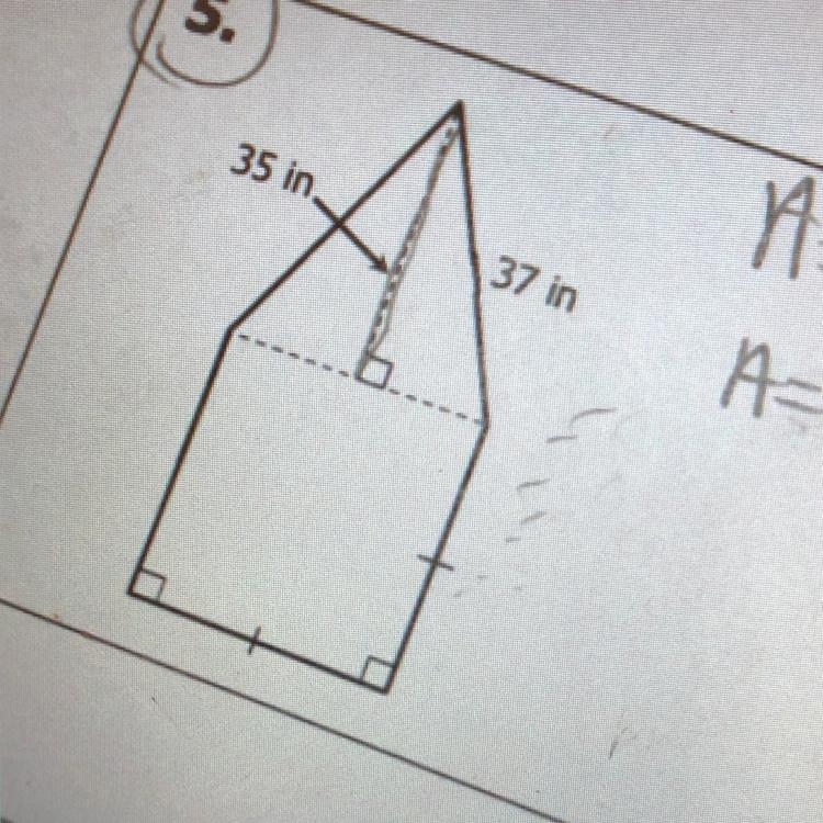 Find the area of the shaded region, round to the nearest hundredth where necessary-example-1