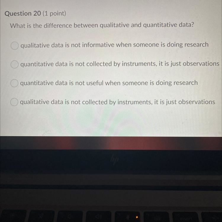 What is the difference between qualitative and quantitative data￼-example-1