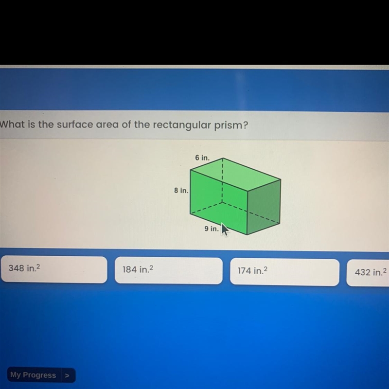 What is the surface area of the rectangular prism￼-example-1