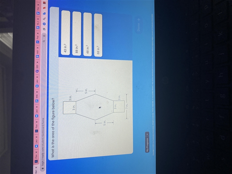 What is the area of the figure below i ready-example-1