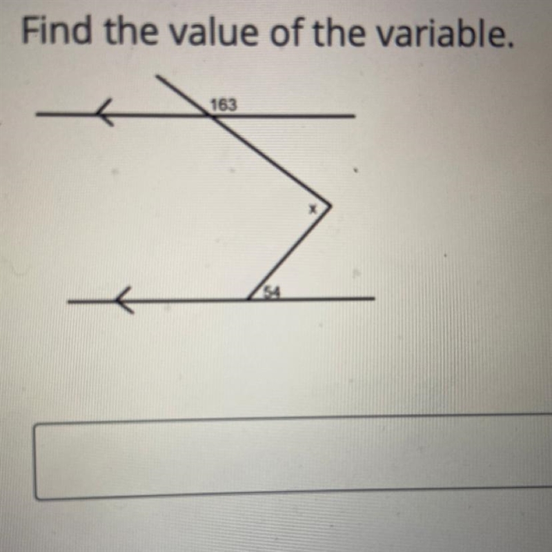 Find the value of the variable-example-1