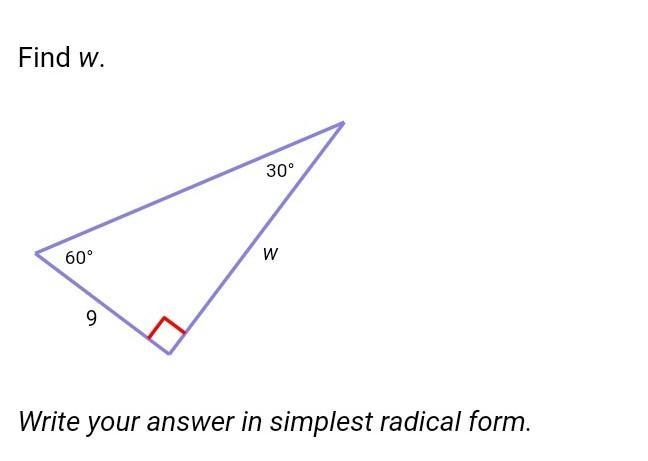 Write your answer in simplest radical form​-example-1