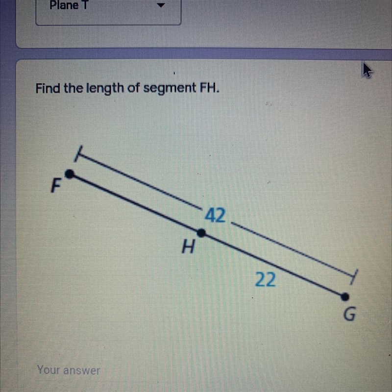 Find the length of segment FH.-example-1