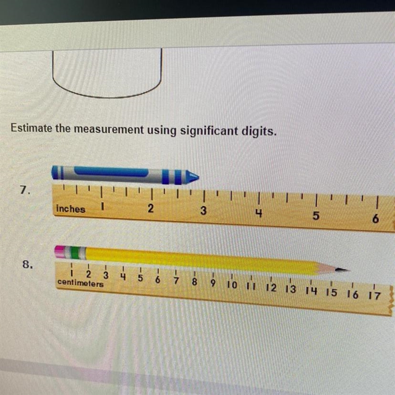 Estimate the measurement using significant digits-example-1