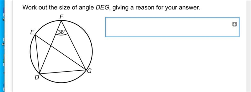 All 3 questions 3 pictures for find the missing angles, please with reasoning why-example-1