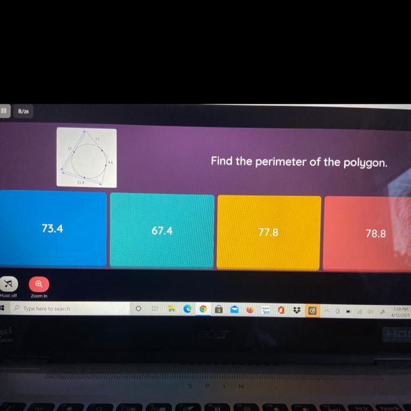 Find the perimeter of the polygon.-example-1