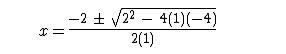 Select the correct answer. Which equation could be solved using this application of-example-1