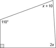 Determine the value of x. Question 15 options: A) 33.33° B) 56.67° C) 50° D) 45°-example-1