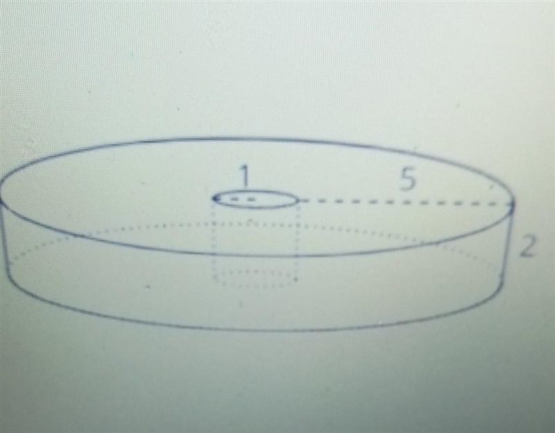 NO LINKS!!! What is the volume of this solid?​-example-1