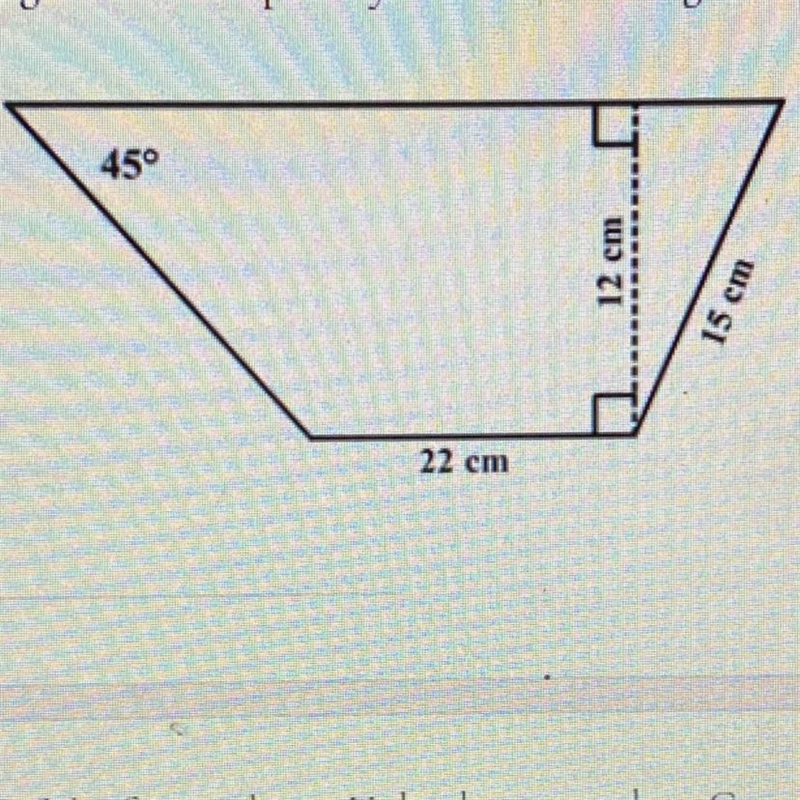 Find the area and perimeter of the figure below-example-1