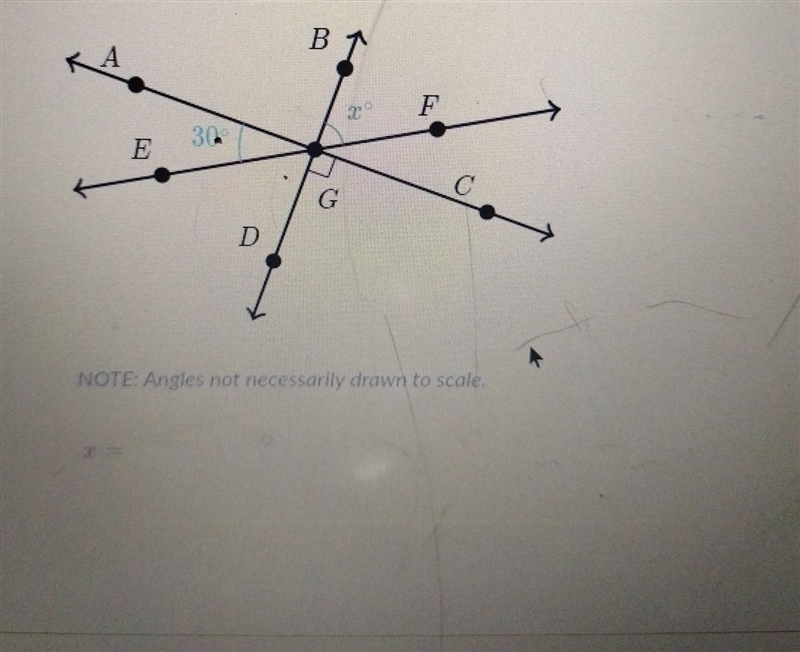 What's is x? help due tomorrow​-example-1