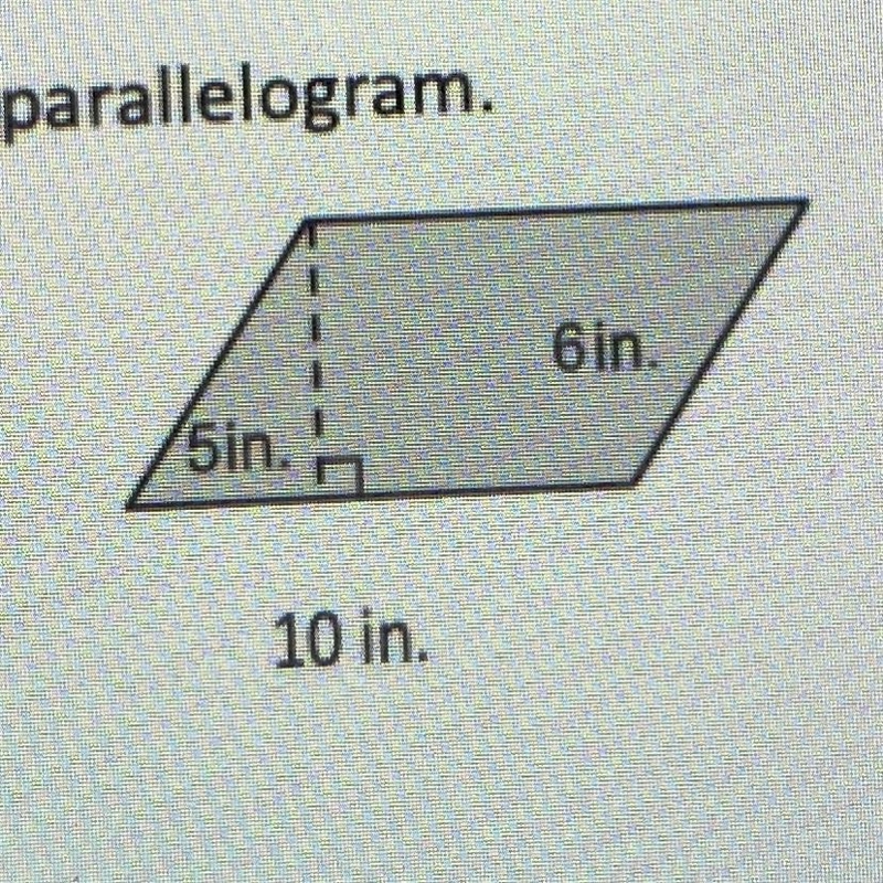 I WILL GIVE YOU BRAINERLEST AND A LIKE Find the area of the parallelogram.-example-1