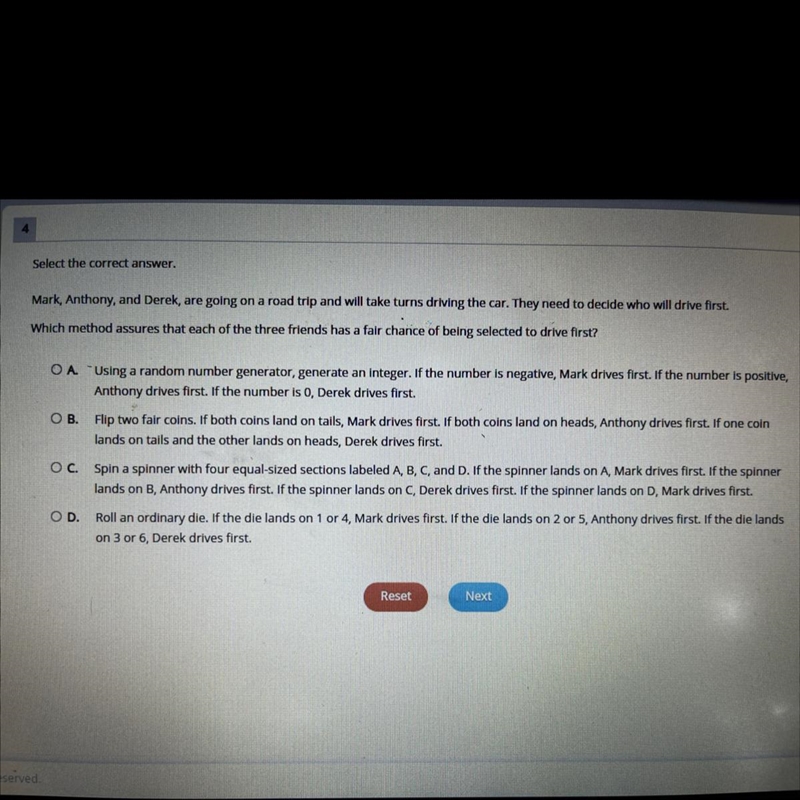 Mark, Anthony, and Derek, are going on a road trip and will take turns driving the-example-1