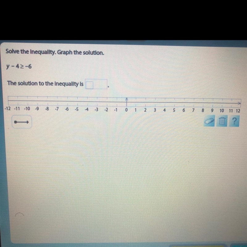 Solve the inequality. Graph the solution-example-1