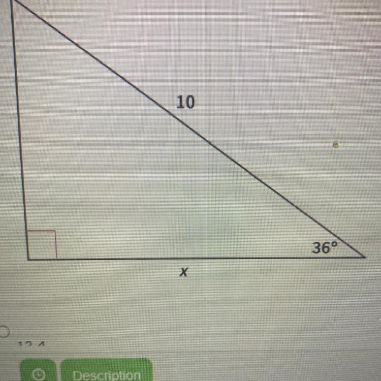 Find the value of x, rounded to the nearest tenth?-example-1