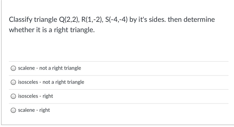 50 points! Is this triangle scalene or isosceles? 1st picture is the question 2md-example-1