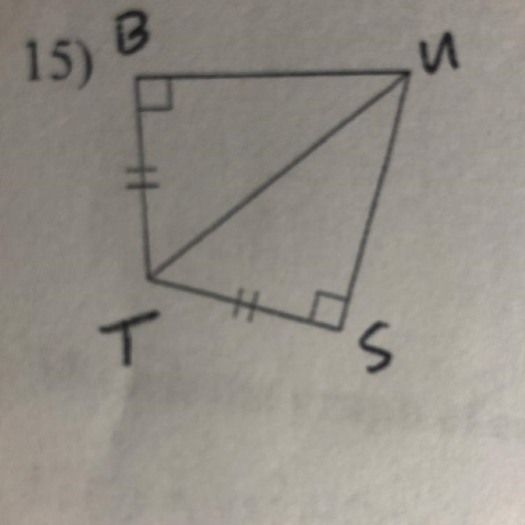 State if the two triangles are congruent. If they are, prove by using a two column-example-1