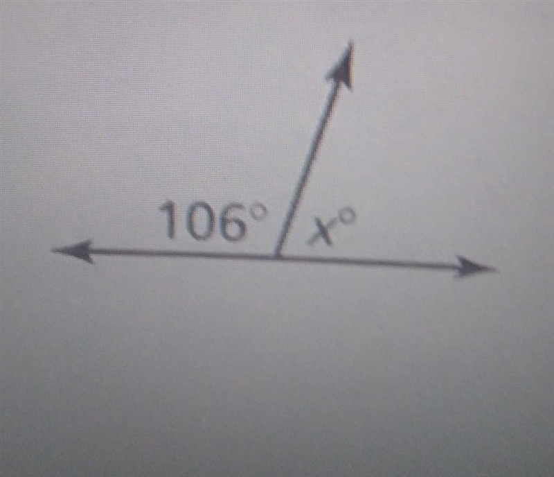 I need help what the value of x and adjacent or vertical? ​-example-1