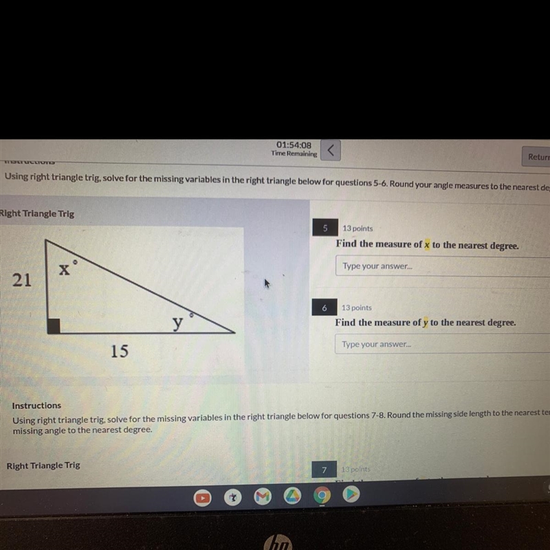 Can someone please help me with question 5 and 6 Please-example-1