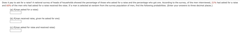 Does it pay to ask for a raise? A national survey of heads of households showed the-example-1