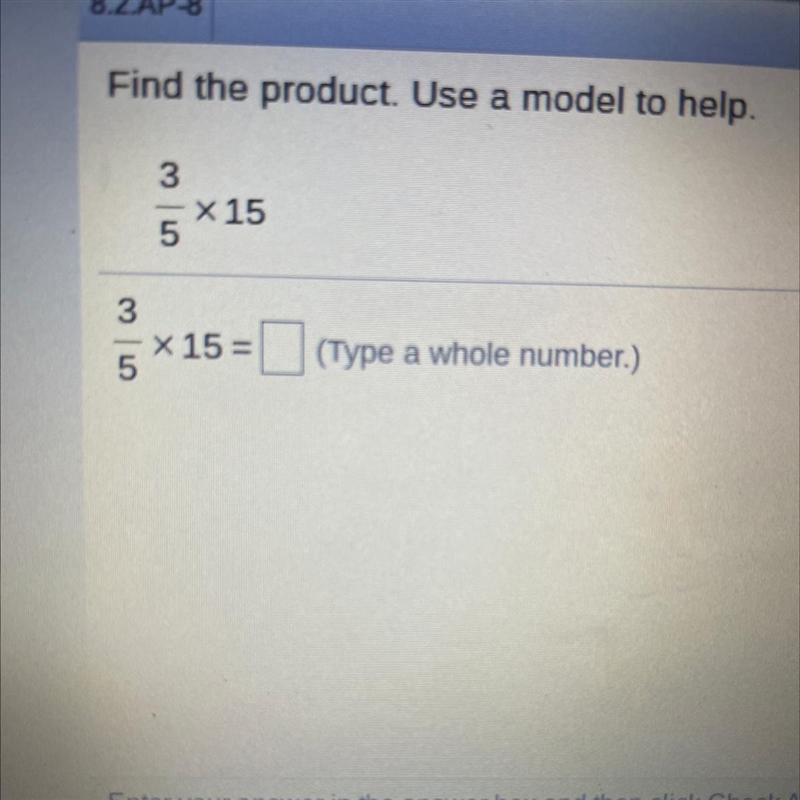 Find the product of 3/5x15-example-1