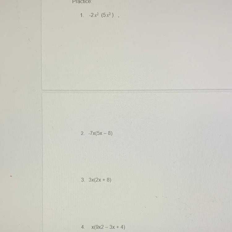 Help me solve 1-4 please and show work-example-1