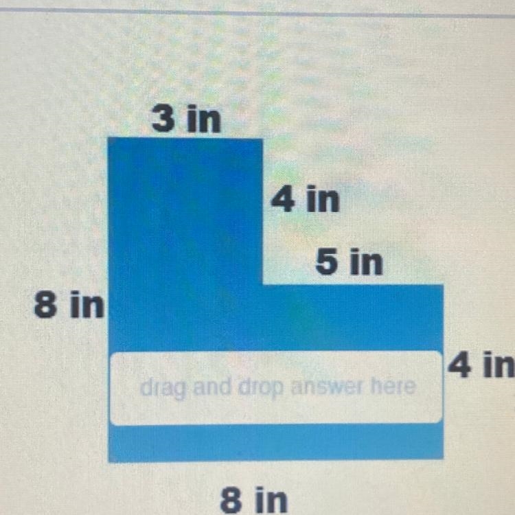 Find the area of this shape 3in, 4in, 8in, 5in, 4in, 8in-example-1