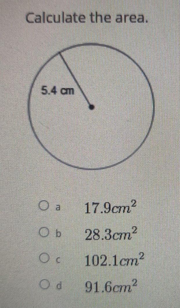 Calculate the area. ​-example-1