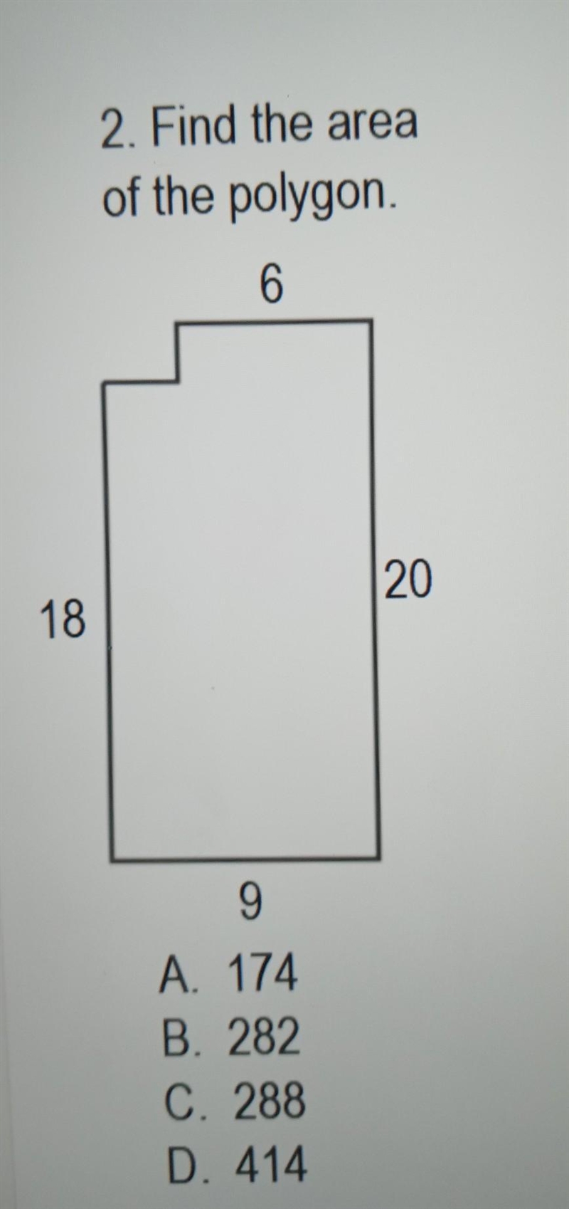 Find the area of the polygon.​-example-1