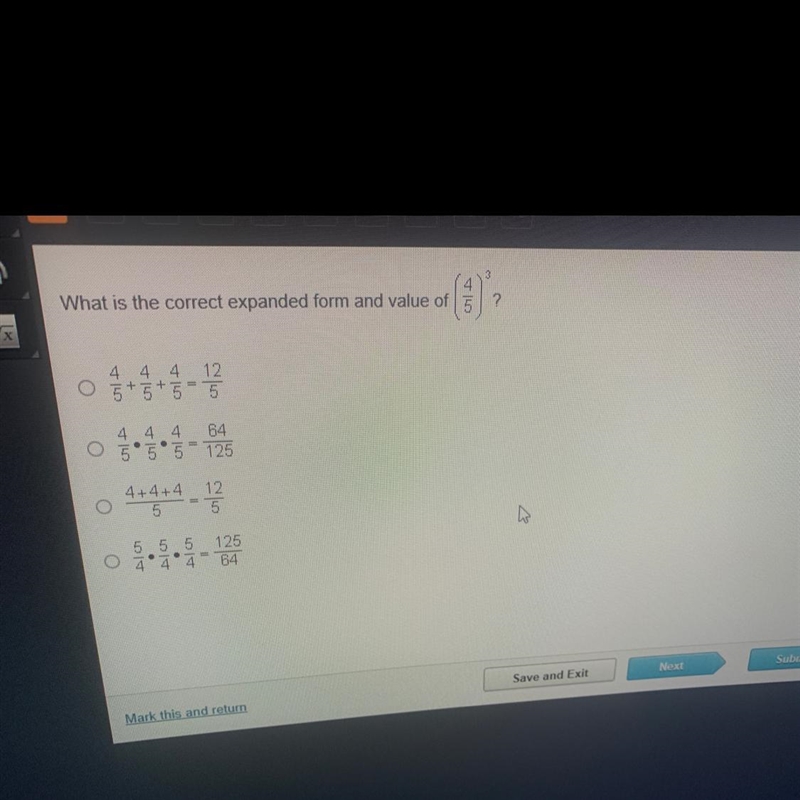 What is the correct expanded form and value of 5 ?-example-1