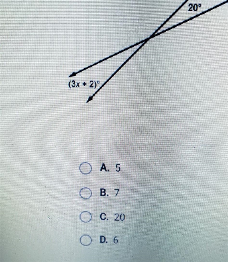 Find the value of x ​-example-1