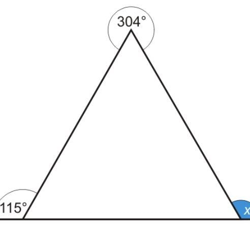 Work out the size of angle x-example-1