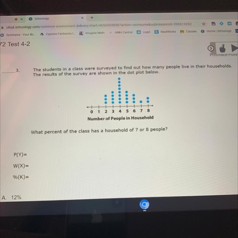 3. The students in a class were surveyed to find out how many people live in their-example-1