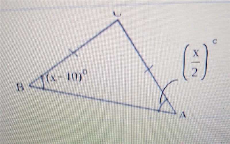 Find the measure of <C in the following figure: ​-example-1