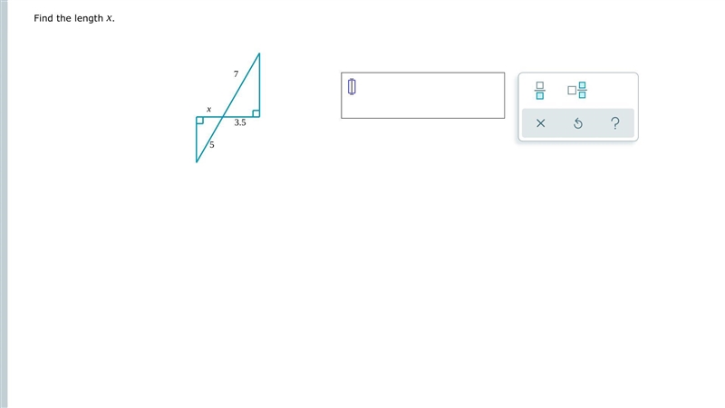 Find the value of x 25 points-example-1