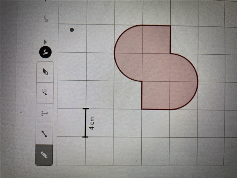 What is the total perimeter of this figure?-example-1