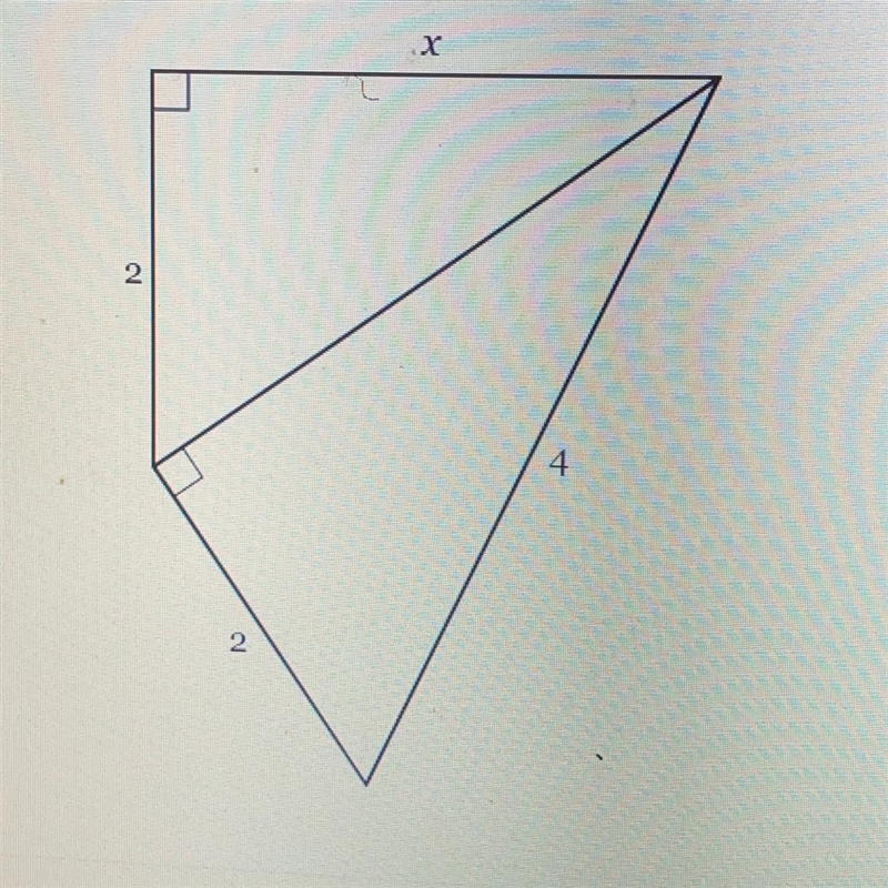 Solve for x to the nearest tenth-example-1