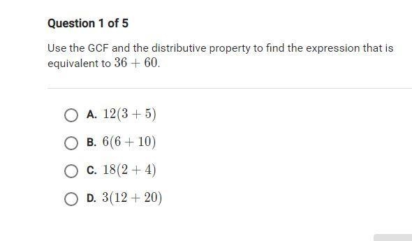 Find expression that is equivalent to 36+60-example-1