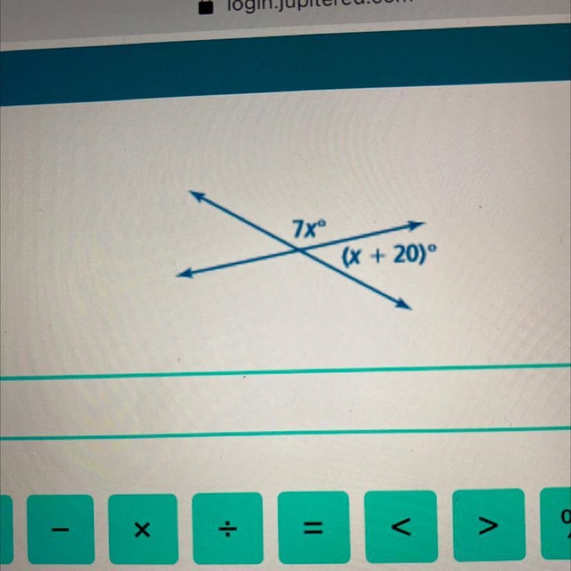 Find the value of x.-example-1