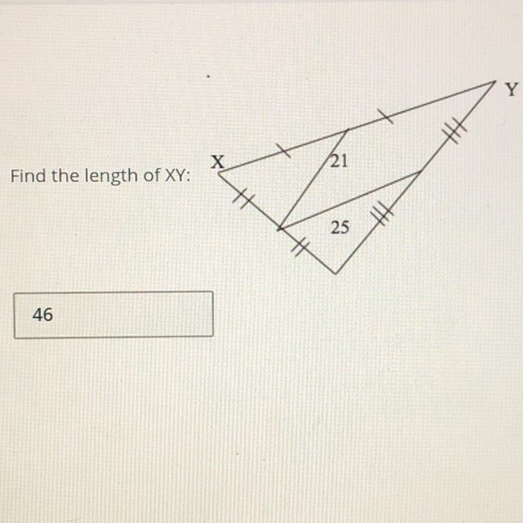 Find the length of XY.-example-1