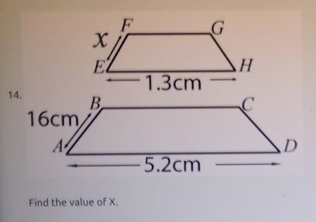 I need help pls the answer choices are A) 8cm B)2.1cm C)4cm D)5.46cm 15 points!​-example-1