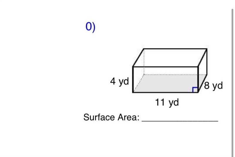 What is the surface area of this shape ?-example-1