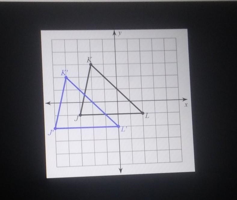 What's the translation notation from JKL to J'K'L? ​-example-1