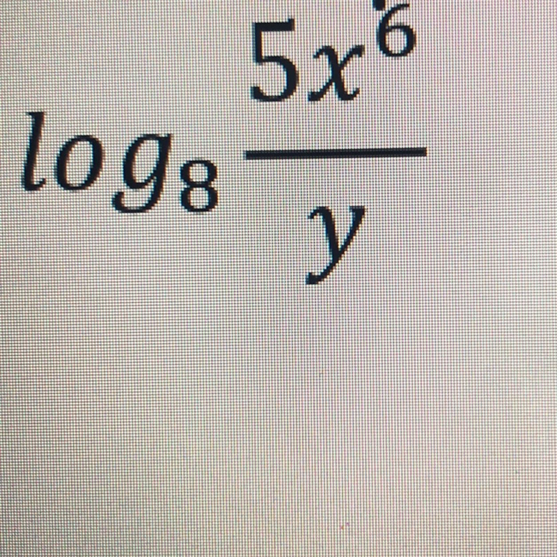 Expand each logarithmic expression-example-1