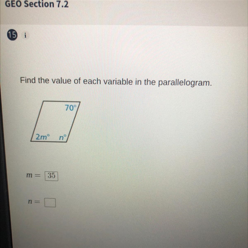 Can I get help finding the value of m and n-example-1