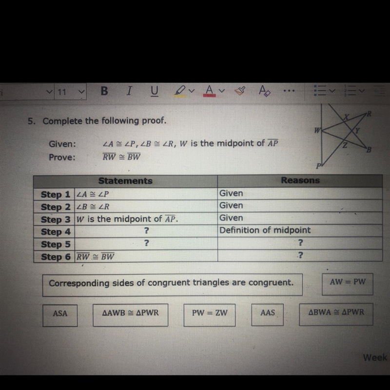 What’s the answer for step 5 and 6-example-1