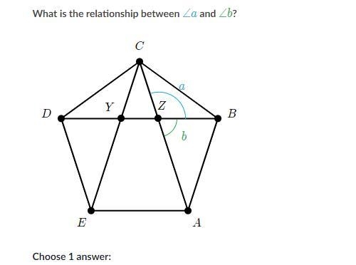 A. vertical angles b. complementary angle c. supplementary angle d. none of the above-example-1