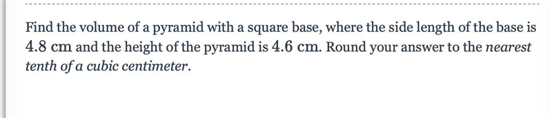 Round your answer to the nearest tenth of a cubic centimeter.-example-1