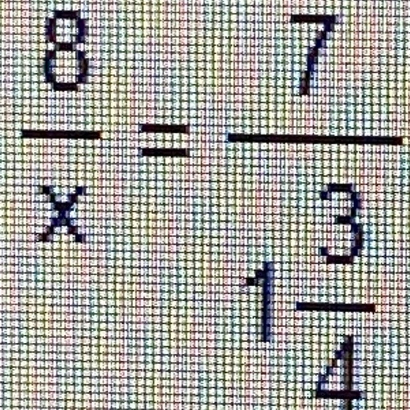 What is the Unknown number in proportion-example-1