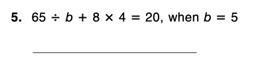 Determine if the given value of the variable is the solution of the equation . write-example-1